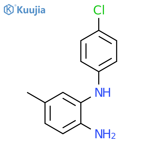 N1-(4-Chlorophenyl)-5-methylbenzene-1,2-diamine structure