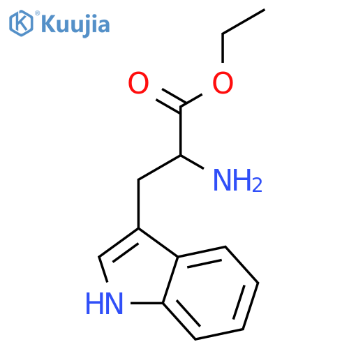 (S)-Ethyl 2-Amino-3-(1H-indol-3-yl)propanoate structure