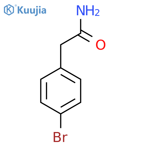2-(4-Bromophenyl)acetamide structure