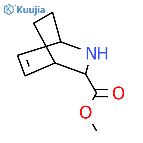 methyl (1S,3S,4R)-2-azabicyclo[2.2.2]oct-5-ene-3-carboxylate structure