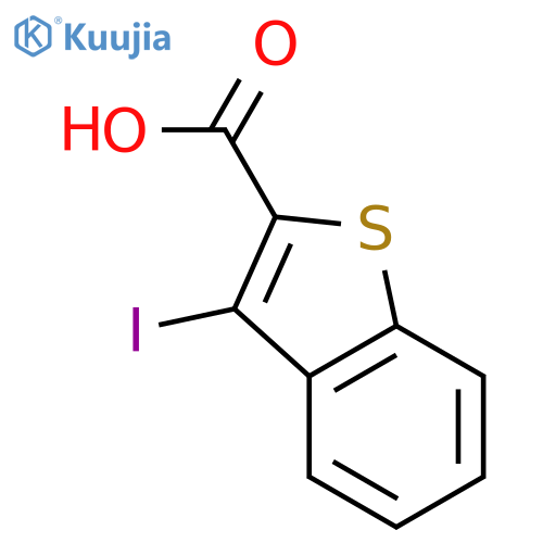 3-Iodobenzo[b]thiophene-2-carboxylic acid structure