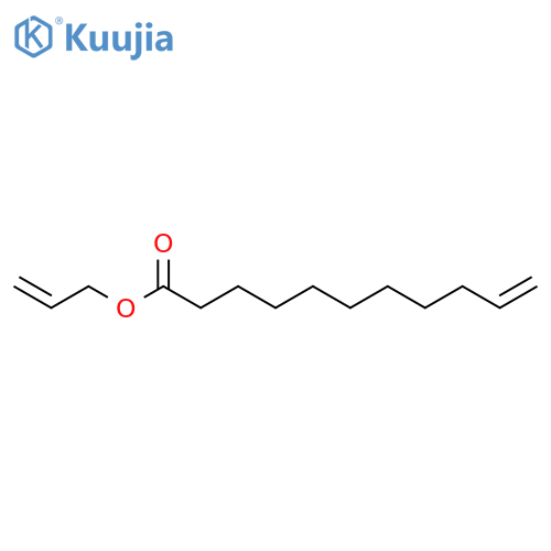 10-Undecenoic acid,2-propen-1-yl ester structure