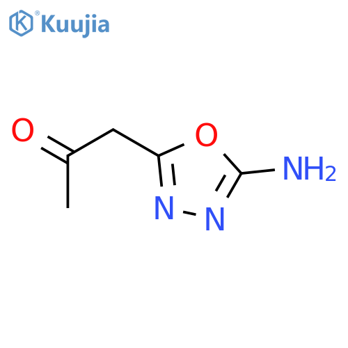 2-Propanone,1-(5-amino-1,3,4-oxadiazol-2-yl)- structure