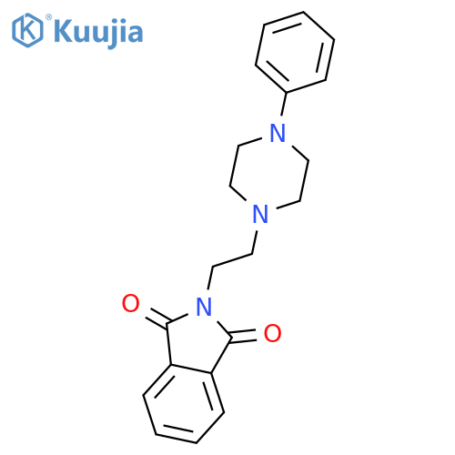 2-2-(4-phenylpiperazin-1-yl)ethyl-2,3-dihydro-1H-isoindole-1,3-dione structure