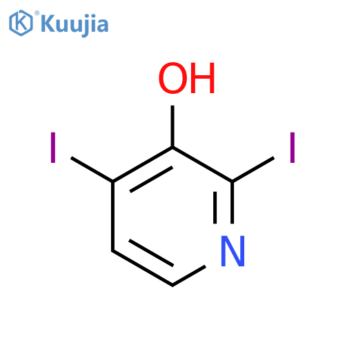 2,4-diiodopyridin-3-ol structure