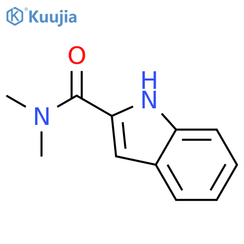N’,N’-Dimethylindole-2-carboxamide structure