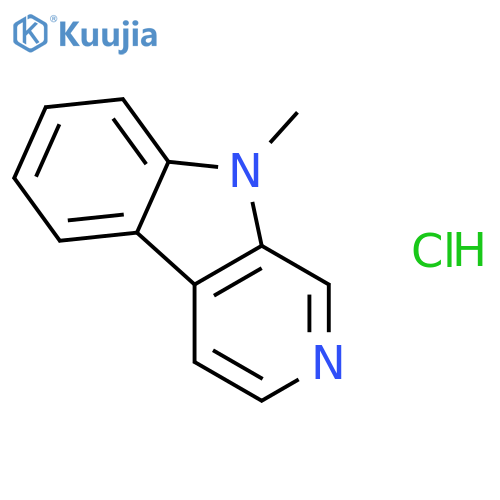 9-methyl-9H-Pyrido[3,4-b]indole hydrochloride structure