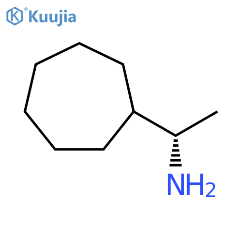(1S)-1-cycloheptylethan-1-amine structure
