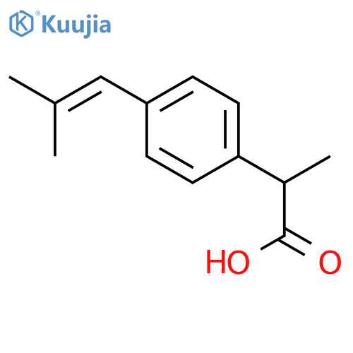 2-4-(2-Methylpropenyl)phenylpropionic Acid structure