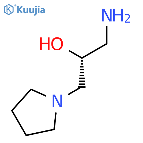 1-Pyrrolidineethanol, a-(aminomethyl)-, (aR)- structure