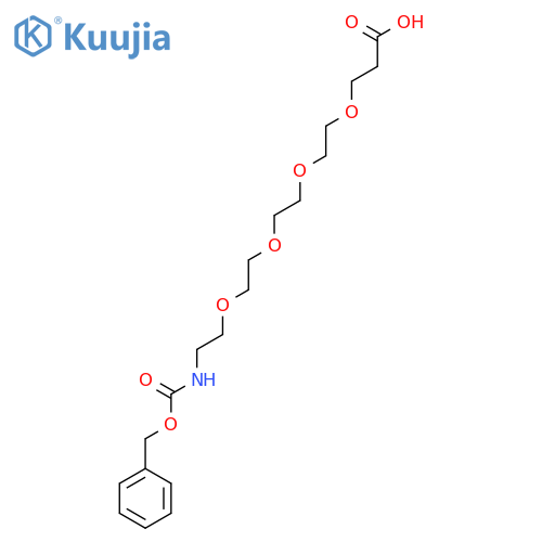 Cbz-NH-PEG4-C2-acid structure