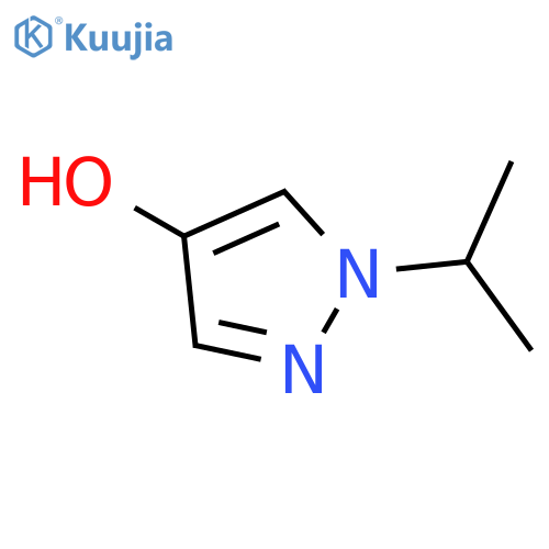 1-(propan-2-yl)-1H-pyrazol-4-ol structure