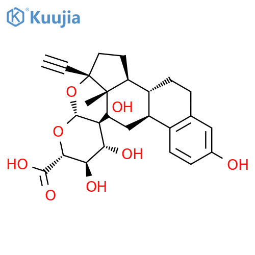 Ethynyl Estradiol 17-b-D-Glucuronide structure