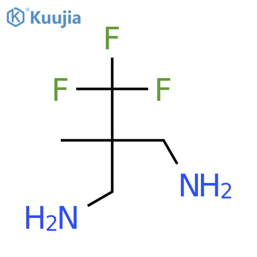 1,3-Propanediamine, 2-methyl-2-(trifluoromethyl)- structure
