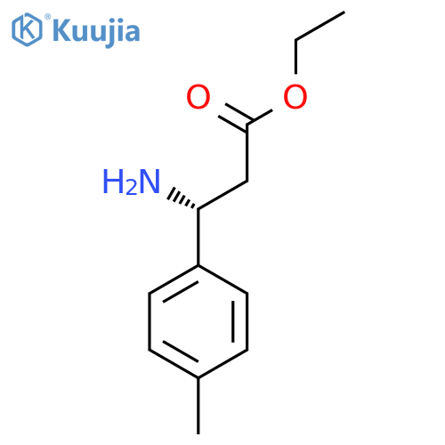 (R)-3-Amino-3-(4-tolyl)propanoic acid ethyl ester structure