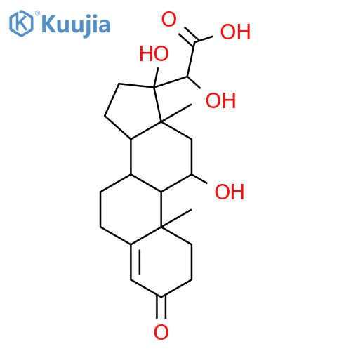 20-Dihydro Hydrocortisone 21-Carboxylic Acid structure