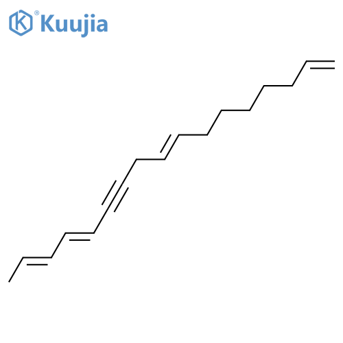 1,8,13,15-Heptadecatetraen-11-yne; (8Z,13Z,15E)-form structure