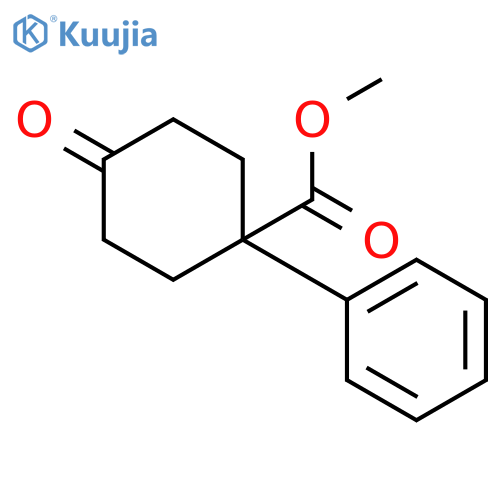 METHYL 4-OXO-1-PHENYLCYCLOHEXANECARBOXYLATE structure