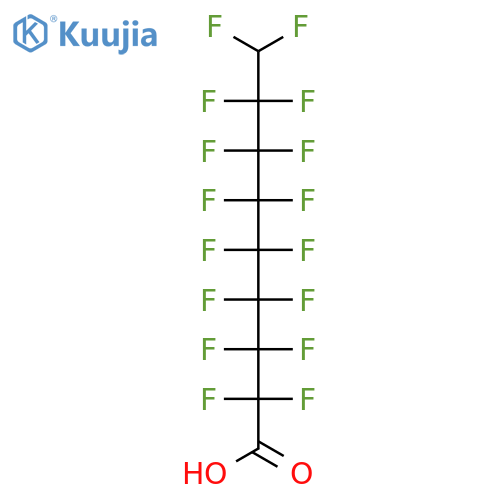 9H-Hexadecafluorononanoic Acid structure