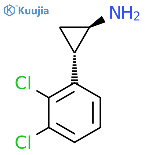 (1R,2S)-2-(2,3-Dichlorophenyl)cyclopropan-1-amine structure