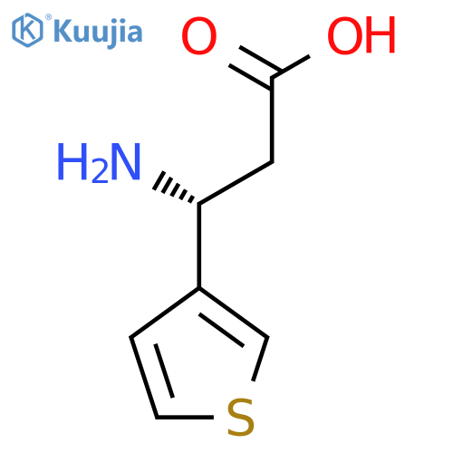 (R)-3-Amino-3-(3-thienyl)-propionicacid structure