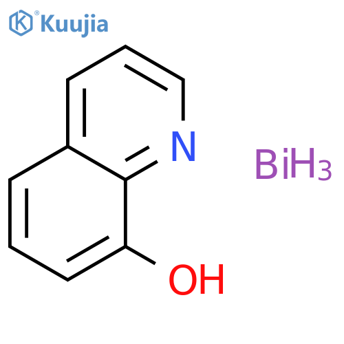 8-Quinolinol,bismuth(3+) salt (3:1) structure