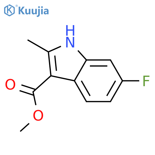 methyl 6-fluoro-2-methyl-1H-indole-3-carboxylate structure