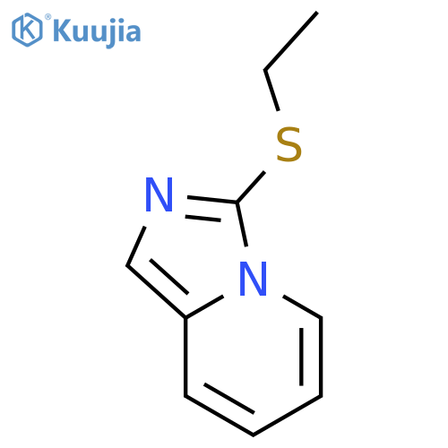 3-(ethylsulfanyl)imidazo1,5-apyridine structure