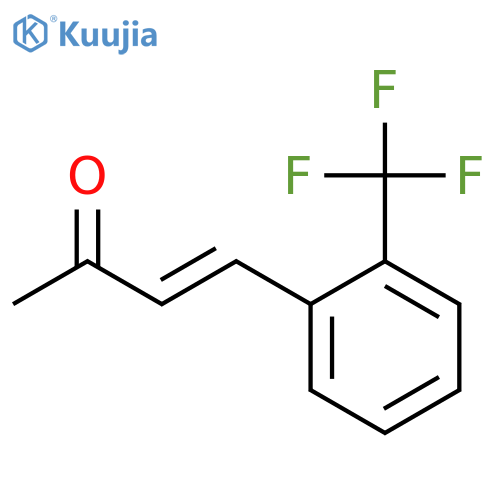 (E)-4-(2-Trifluoromethyl-phenyl)-but-3-en-2-one structure
