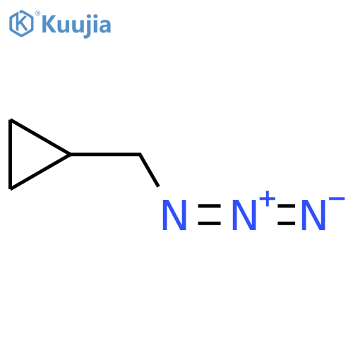(Azidomethyl)cyclopropane structure