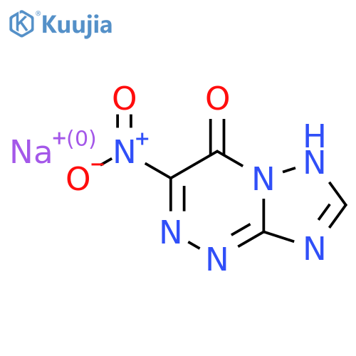 sodium 3-nitro-1H,4H-[1,2,4]triazolo[3,2-c][1,2,4]triazin-4-one structure