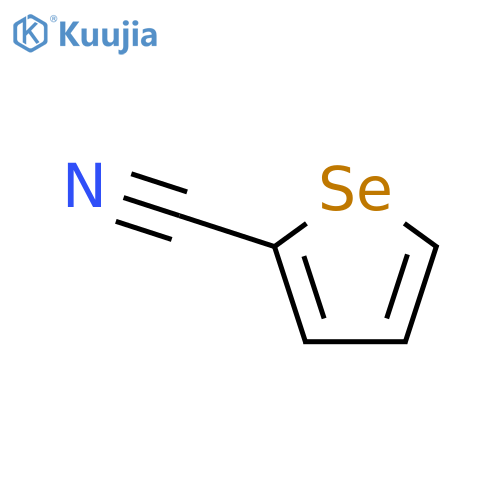 2-cyanoselenophene structure