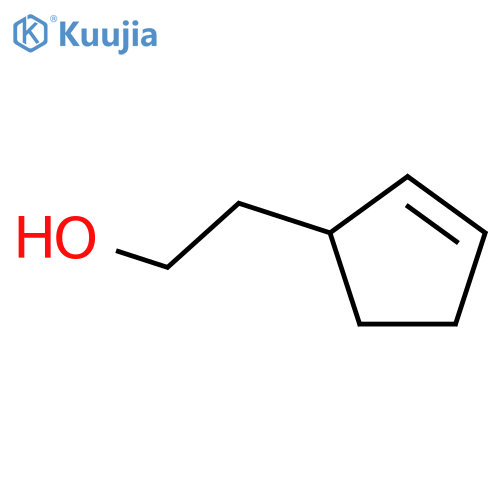 2-(cyclopent-2-en-1-yl)ethan-1-ol structure