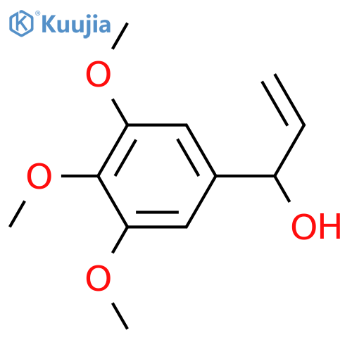 1-(3,4,5-trimethoxyphenyl)prop-2-en-1-ol structure