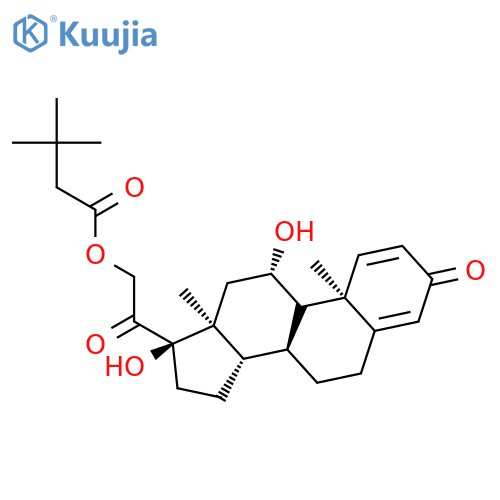 Prednisolone tebutate structure