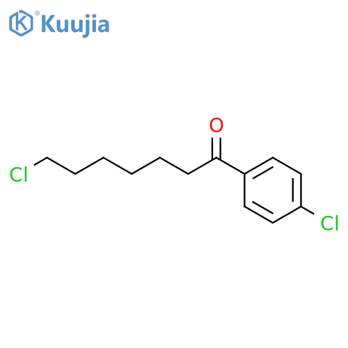 7-Chloro-1-(4-chlorophenyl)-1-oxoheptane structure