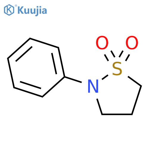Isothiazolidine,2-phenyl-, 1,1-dioxide structure