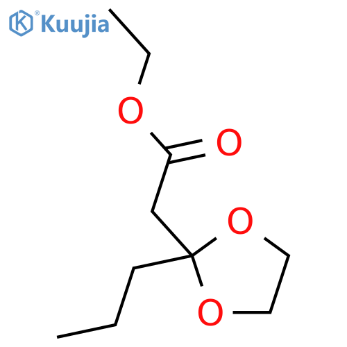 Ethyl 3-(1,3-Dioxolane)hexanoate structure