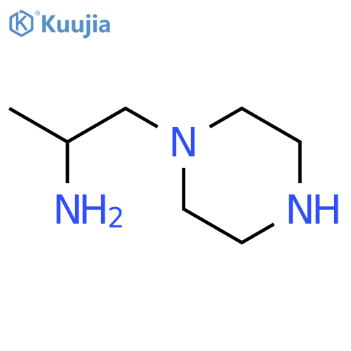 a-methyl-1-Piperazineethanamine structure