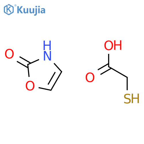 5(4H)-Oxazolone,4-(ethoxymethylene)-2-phenyl-, mono[(carboxymethyl)thio] deriv. (9CI) structure