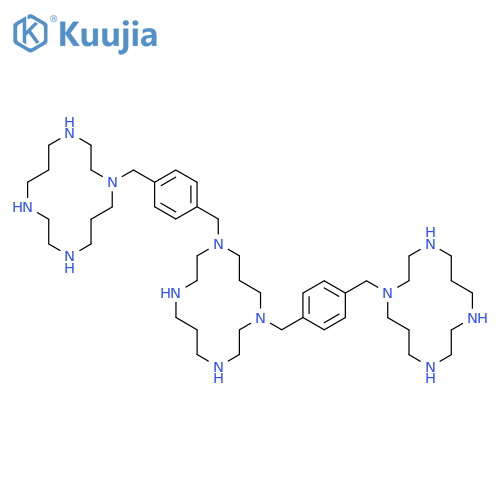 1,11 - bis (4 - ((1,4,8,11 - tétraazacyclotétradécan - 1 - yl) méthyl) benzyl) - 1,4,8,11 - tétraazacyclopentadécane structure
