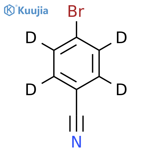 4-bromo-2,3,5,6-tetradeuterio-benzonitrile structure