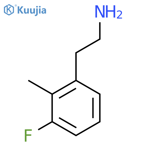 2-(3-fluoro-2-methylphenyl)ethan-1-amine structure