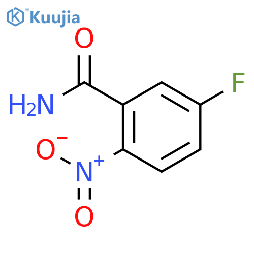 5-Fluoro-2-nitrobenzamide structure