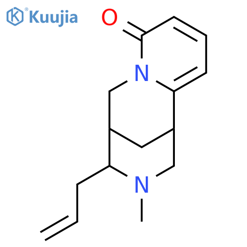 3-methyl-4-(prop-2-en-1-yl)-1,2,3,4,5,6-hexahydro-8H-1,5-methanopyrido[1,2-a][1,5]diazocin-8-one structure