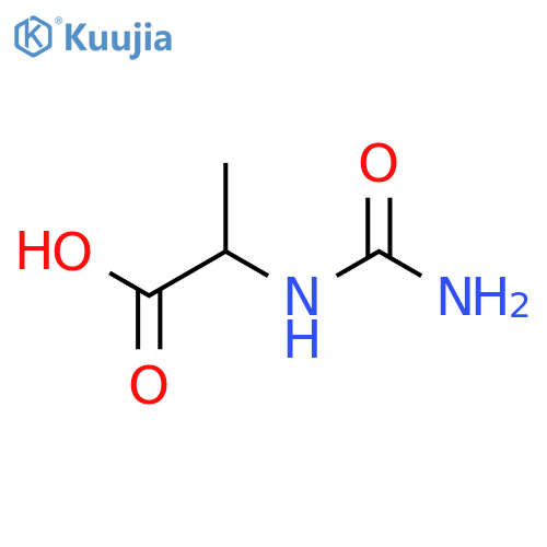 Carbamoyl-DL-Ala-OH structure