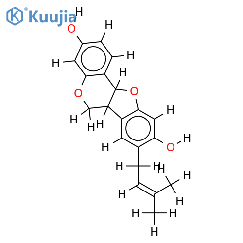 (±)-Sophorapterocarpan A structure