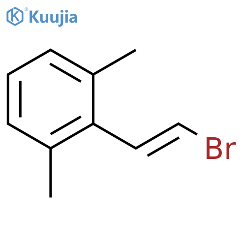 Benzene, 2-(2-bromoethenyl)-1,3-dimethyl-, (E)- (9CI) structure