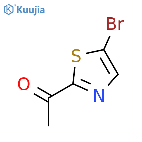 1-(5-bromo-1,3-thiazol-2-yl)ethan-1-one structure