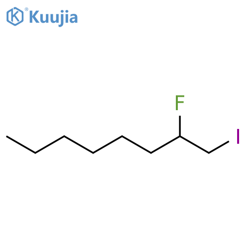 Octane, 2-fluoro-1-iodo- structure